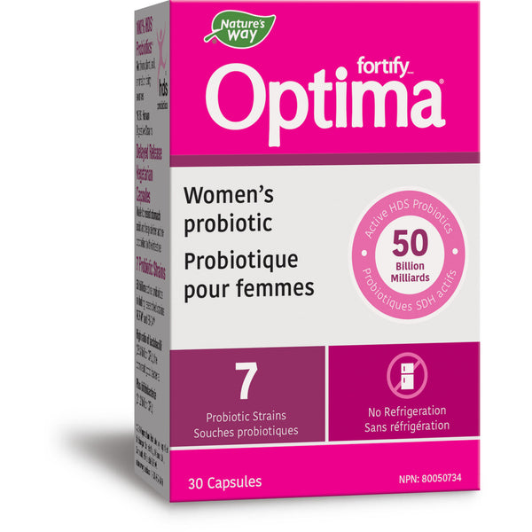 Nature's Way fortify Optima Women's Probiotic (50Billion) 30 Vegecaps