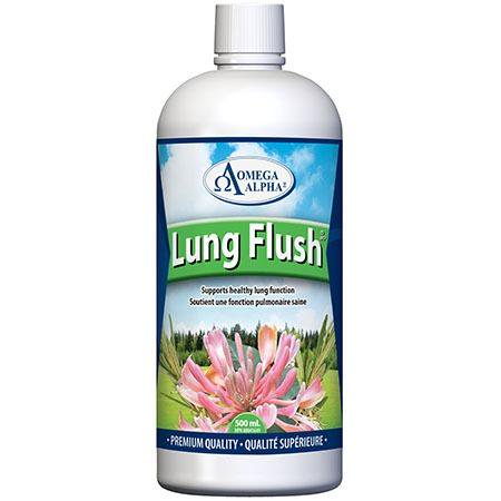 Omega Alpha Lung Flush Healthy Lung Function 500ml