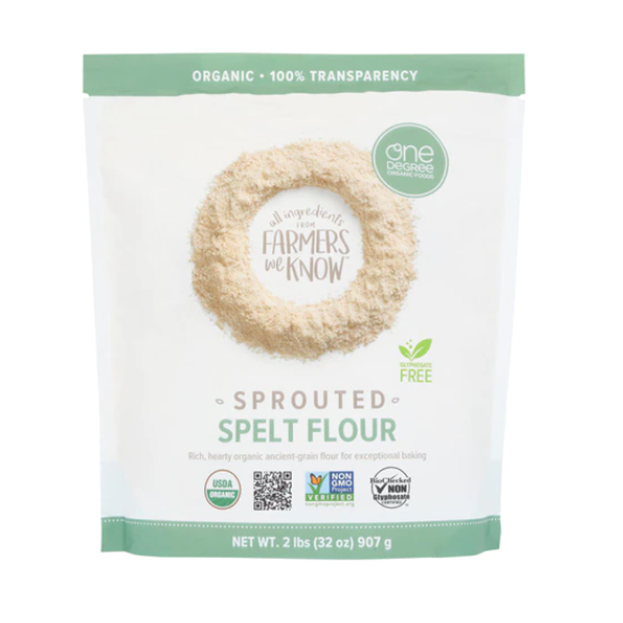 One Degree Organic Sprouted Spelt Flour 907g