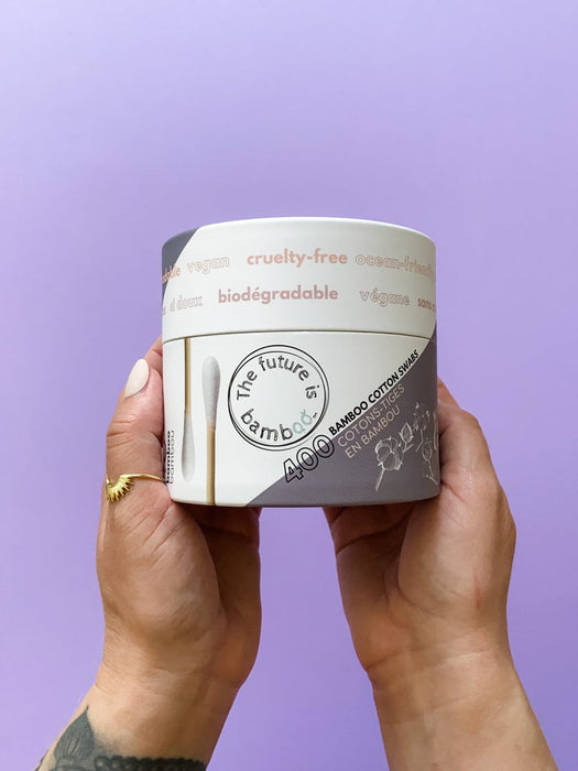 The Future is Bamboo - Bamboo Cotton Swabs 400 Swabs