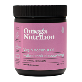 Omega Nutrition Organic Coconut Oil - Virgin 908g