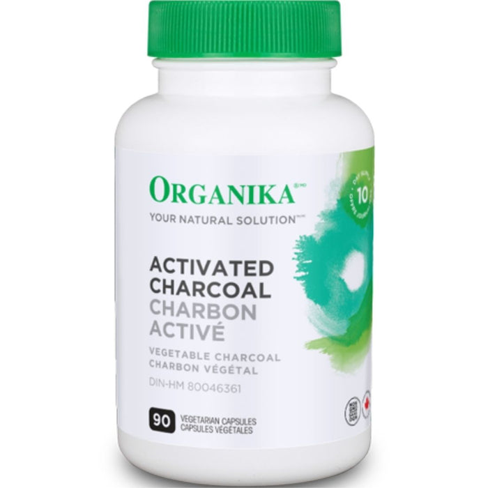 Organika Activated Charcoal 90 Vegecaps