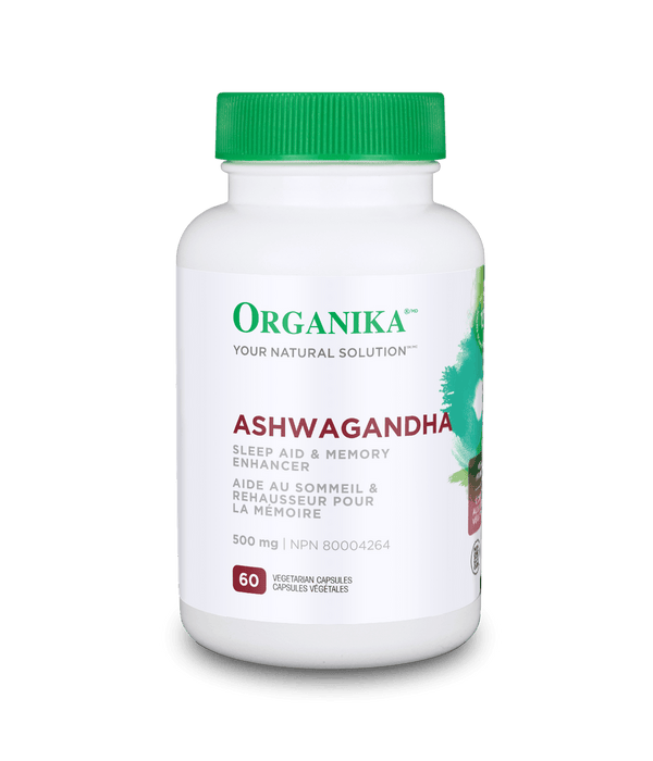Organika Ashwagandha Sleep Aid 60 Vegecaps