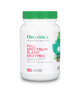 Organika Full Spectrum Plant Enzymes 120 Capsules