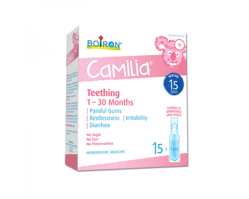 Boiron Camila Teething 1-30 Months 15x1ml