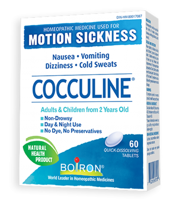 Boiron Cocculkine Motion Sickness Medicine 60 Tablets