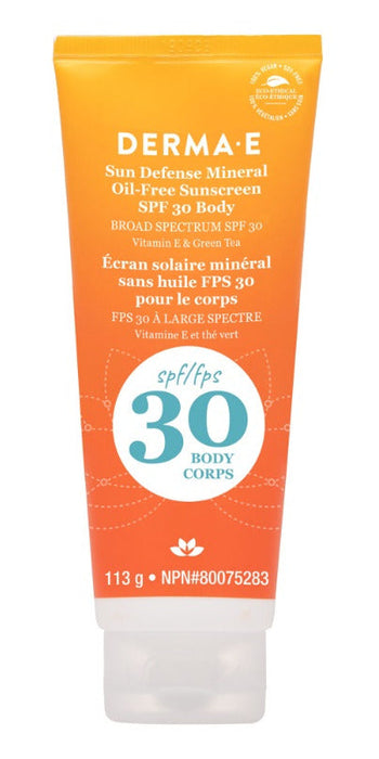 Derma-E Sun Defense Mineral Oil-Free Sunscreen 30 SPF 113g