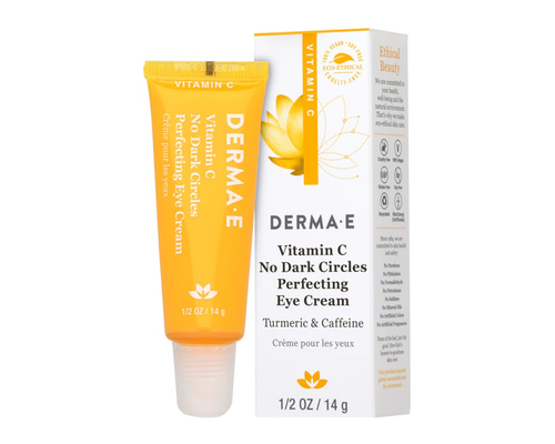 Derma E Vitamin C No Dark Circles Perfecting Eye Cream with Turmeric & Caffeine 14g