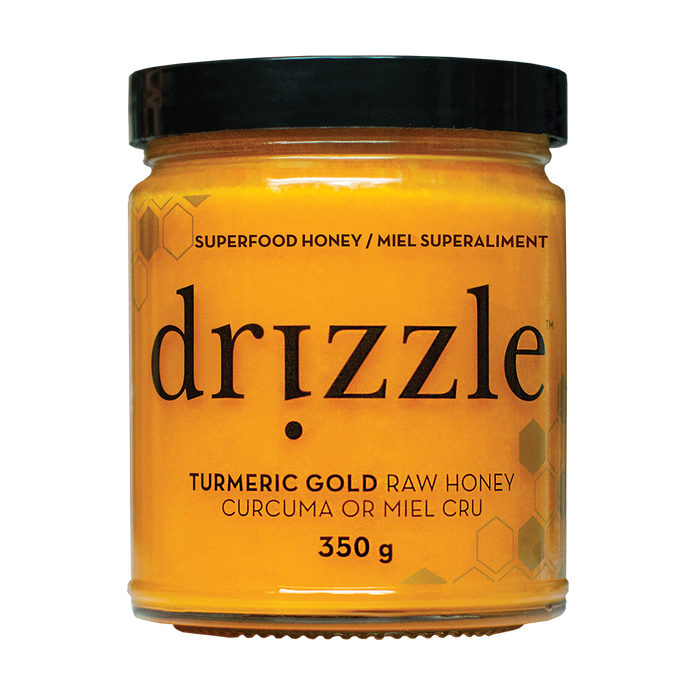 Drizzle Superfood Honey - Turmeric Gold Raw Honey