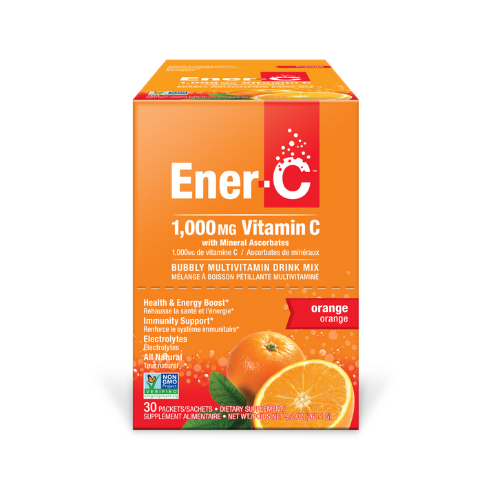 Ener-C Vitamin C 1000mg with Minerals Drink Mix (Orange Flavour) sachet