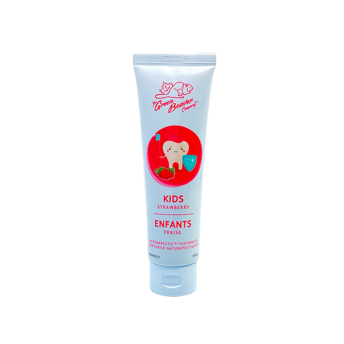 The Green Beaver Company Naturapeutic Kids Toothpaste (Strawberry) 100g