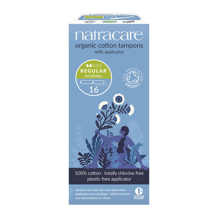 Natracare Organic Cotton Tampons - Super 16 tampons