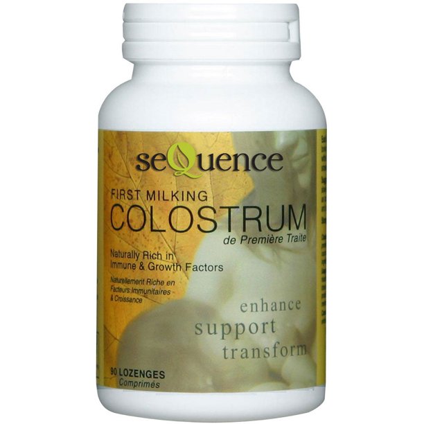 Sequence Health First Milking Colostrum - Naturally Rich in Immune & Growth Factors 90 Lozenges
