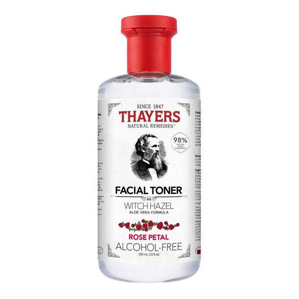 Thayers Natural Facial Toner Witch Hazel Aloe Vera Formula (Rose Petal) 340ml