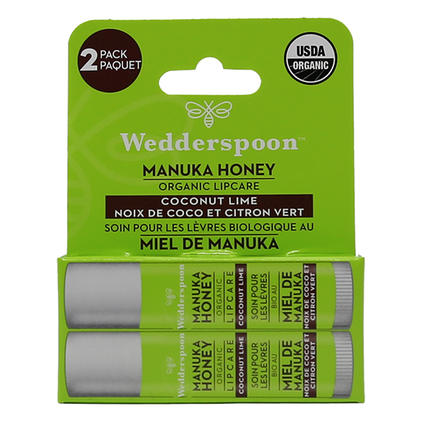 Wedderspoon Manuka Honey Organic Lip Care