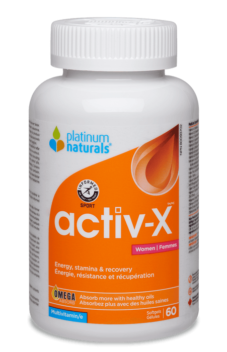 Platinum Naturals - Activ X Sport Multivitamin for Women 60 Softgels