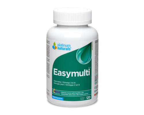Platinum Naturals - Easy Multi Once Daily 120 Softgels