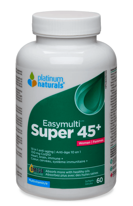 Platinum Naturals - Easy Multi for Women with Anti-aging ( 45+) 120 Softgels