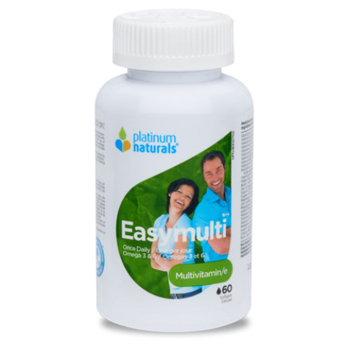 Platinum Naturals - Easy Multi Once Daily 60 Softgels