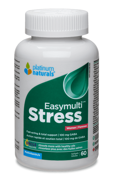Platinum Naturals - Easy Multi Stress for Women 60 Softgels