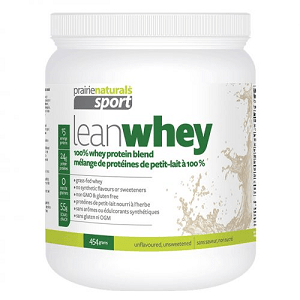 Prairie Naturals Sport Lean Whey 100% Protein Blend (Unflavored) 454g