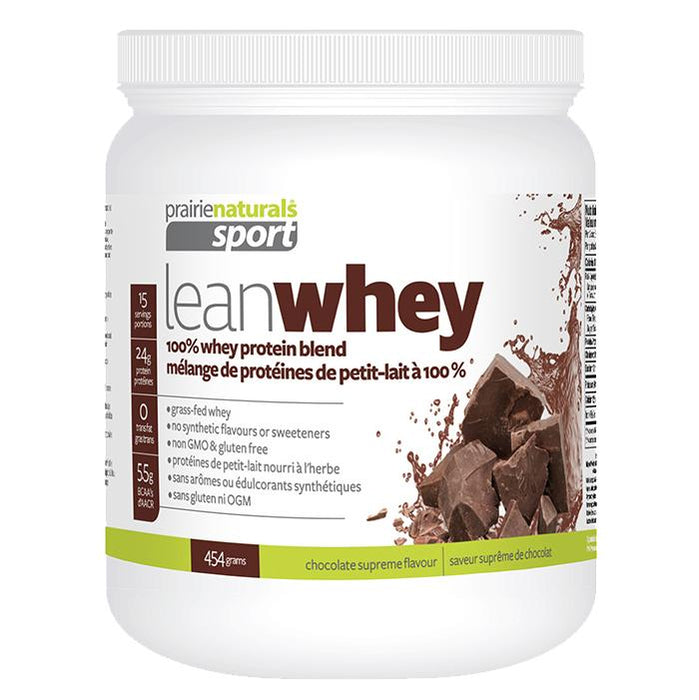 Prairie Naturals Sport Lean Whey 100% Protein Blend (Chocolate) 454go