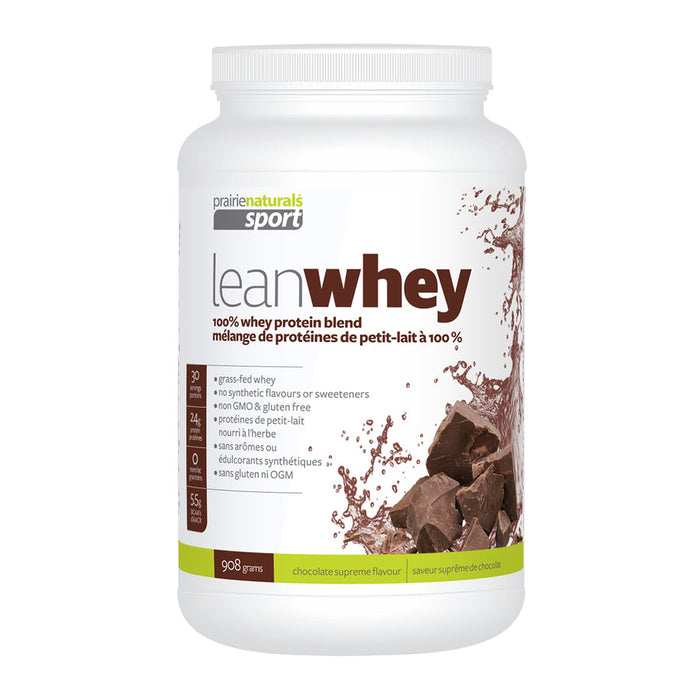 Prairie Naturals Sport Lean Whey 100% Protein Blend (Unflavored) 908g