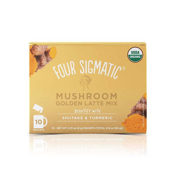 Four Sigmatic Mushroom Golden Latte with Shiitake & Tumeric Mix 6g