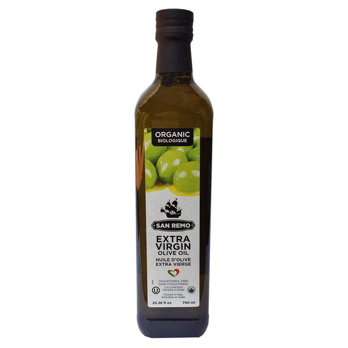 San Remo Organic Extra Virgin Olive Oil 750ml