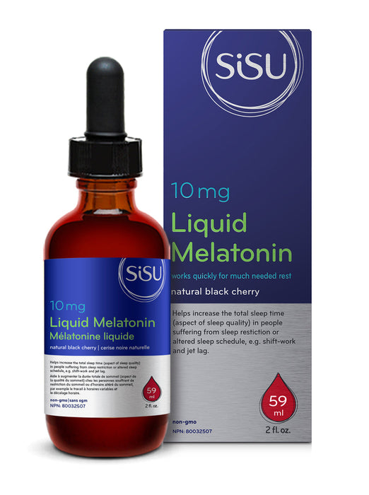 SISU - Melatonin Liquid 10mg (Natural Black Cherry) 59ml