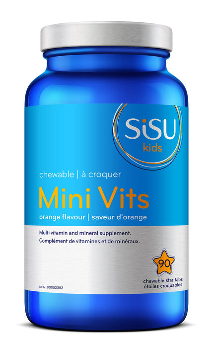 SISU - Mini Vits for Kids (Orange Flavoured) 90 Chewables
