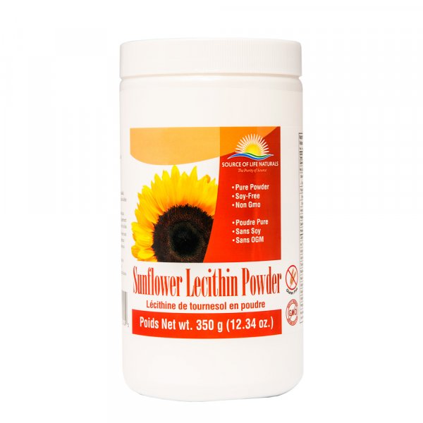 Source of Life Naturals - Sunflower Lecithin Powder 350g
