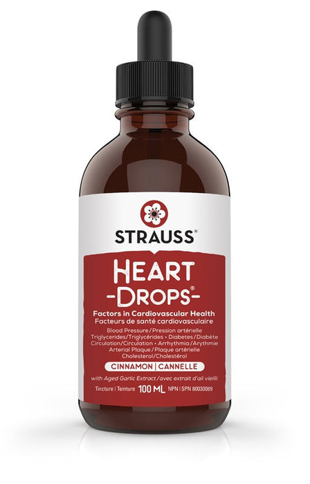 Strauss Heart Drops - Cinnamon 100ml