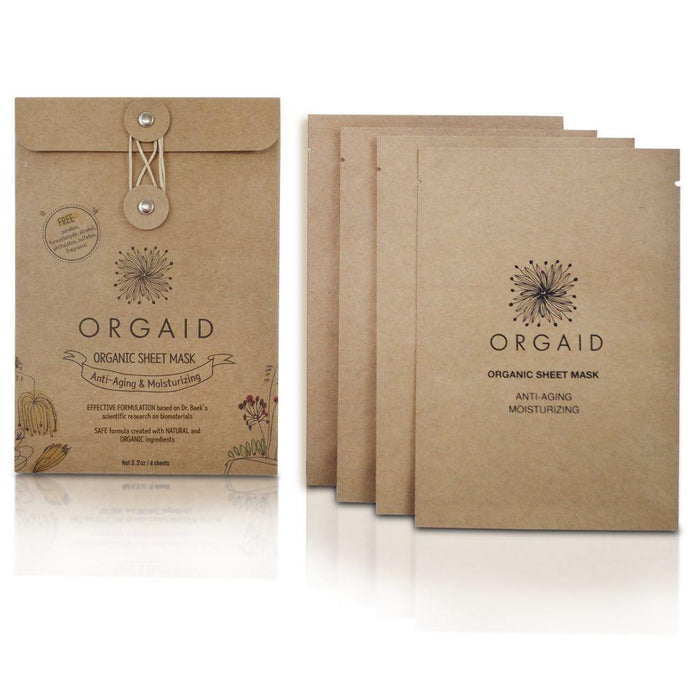 Orgaid Organic Sheet Mask Anti-Aging 24ml