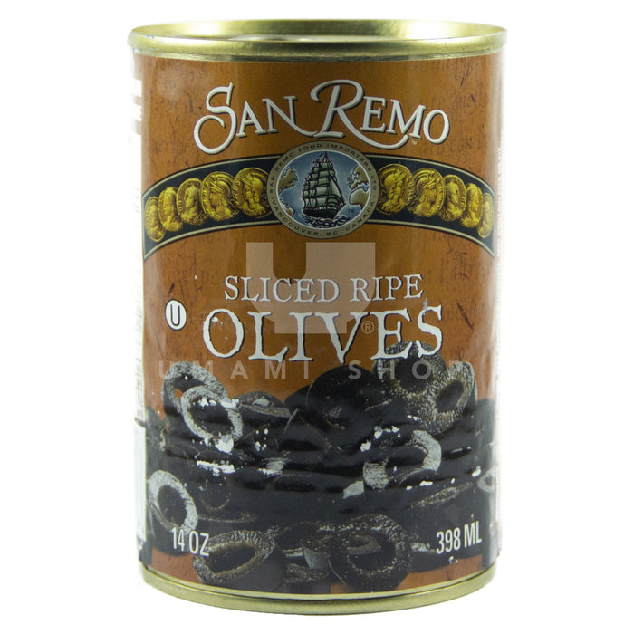 San Remo Black Olives - Sliced 398ml