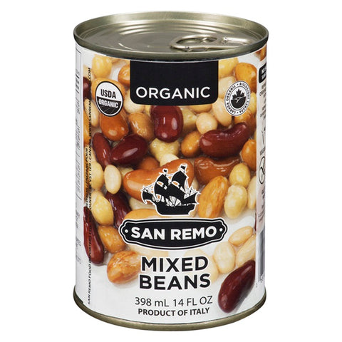 San Remo Organic Soups - Chili with Romano Beans 398ml