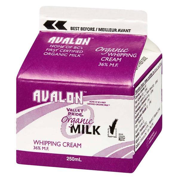 Valley Pride Avalon Organic 2% Partly Skimmed Milk 2l