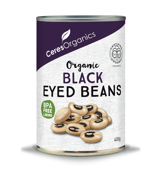 Organic Grocer Black Eyed Beans 400g