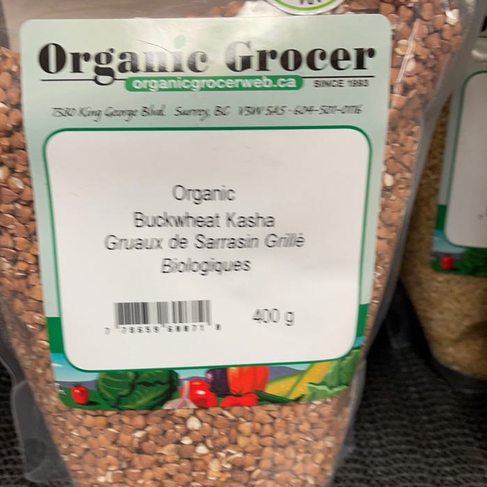 Organic Grocer Organic Buckwheat Groats 400g