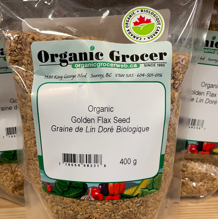 Organic Grocer Organic Golden Flax Meal 400g