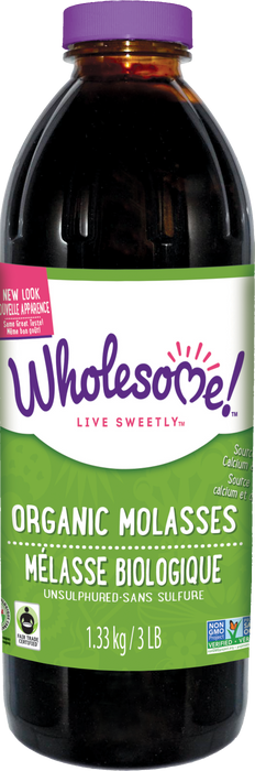 Wholesome Organic Unsulphured Molasses 1.3kg