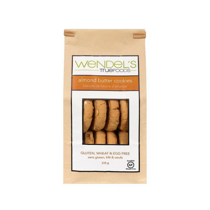 Wendel's Truefoods Cookies - Almond Butter 310g