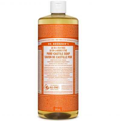 Dr.Bronner's 18-In-1 Pure Castile Soap Tea Tree 946 ML