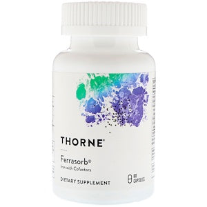 Thorne Ferrasorb - Iron with Cofactors 60 Capsules