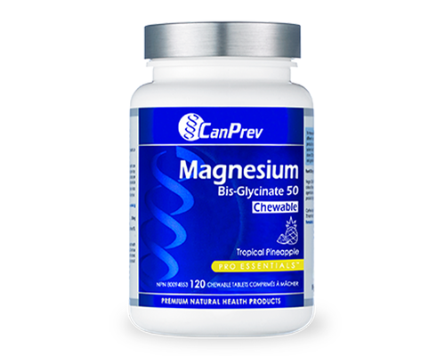 CanPrev magnesium Chewable (Tropical Pineapple) 120 Chewables