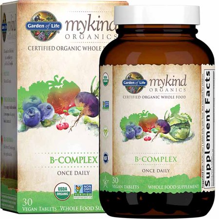 Garden of Life - Mykind Organics B-Complex 30 Vegecaps
