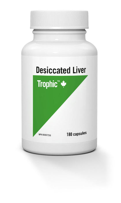 Trophic Desiccated Liver Digestive Enzymes  180 Capsules