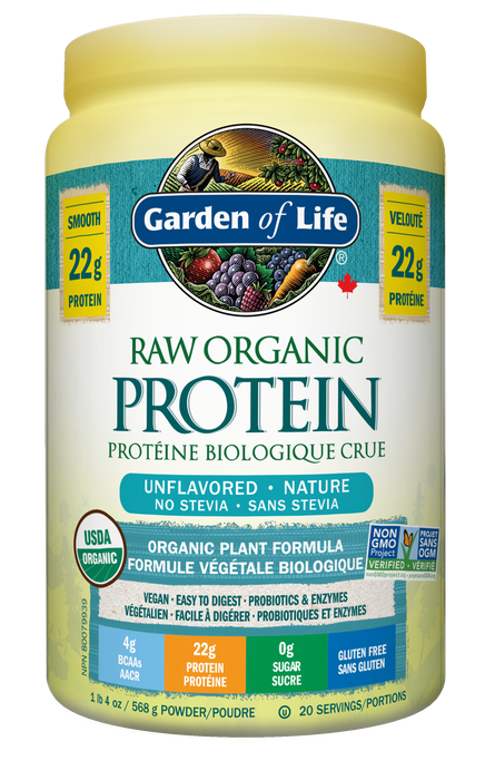 Garden of Life Raw Organic Protein (Unflavoured) 568g