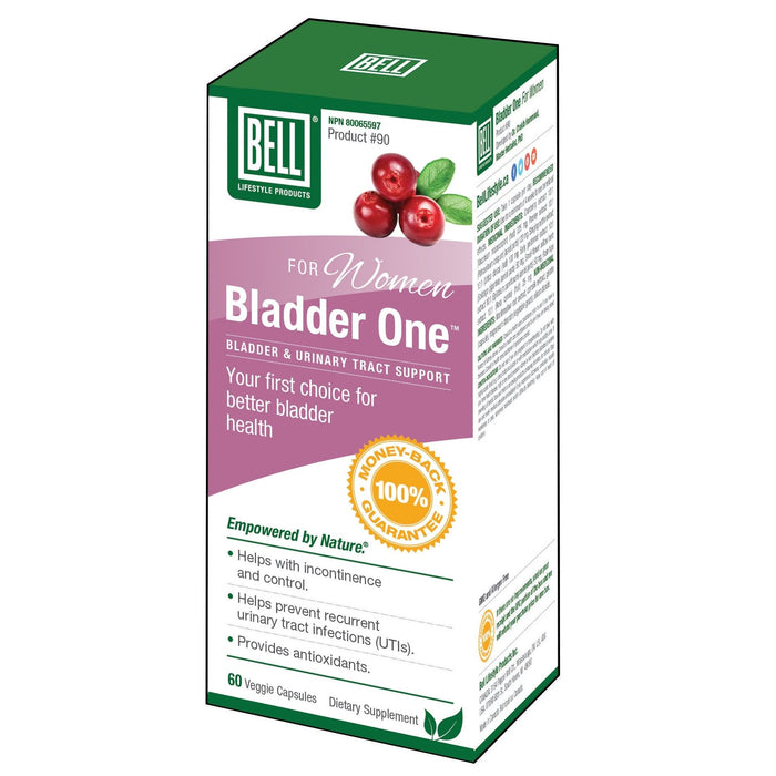 Bell - Bladder One for Women (Bladder & Urinary Tract Support) 60 Vegecaps