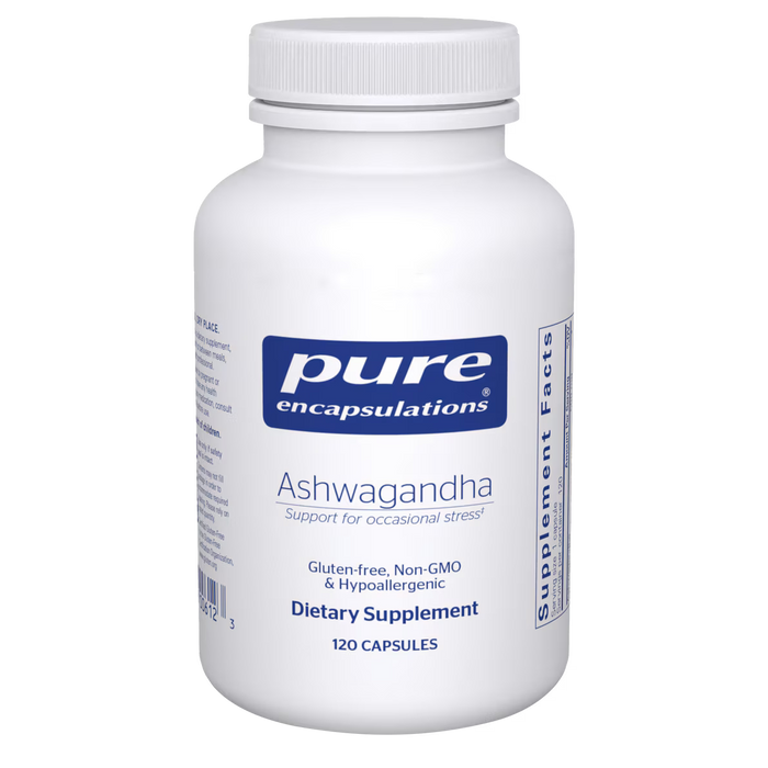 Pure Encapsulations Ashwagandha – Adaptogenic Stress Support (120 Capsules)